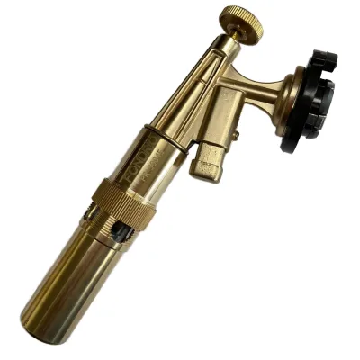 Butane Gas Torch Gun for Culinary Baking & Welding Applications for Pipe Soldering & Deburring