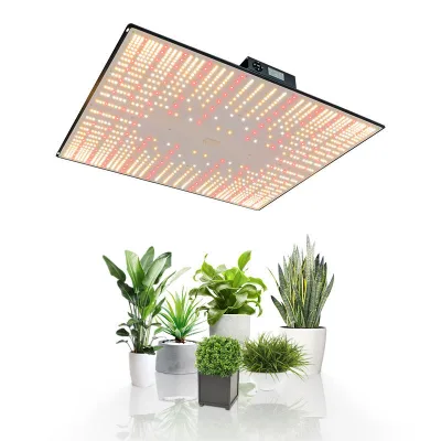 Full Spectrum LED Grow Light with Samsung LM301B LEDs for Indoor Plants Waterproof Grow Lamp for Seeding Veg and Flowering