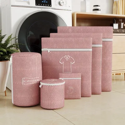 Thickened Laundry Bag Washing Machine Special Household Anti-deformation Embroidery Storage Bag Bra Underwear Care Bag