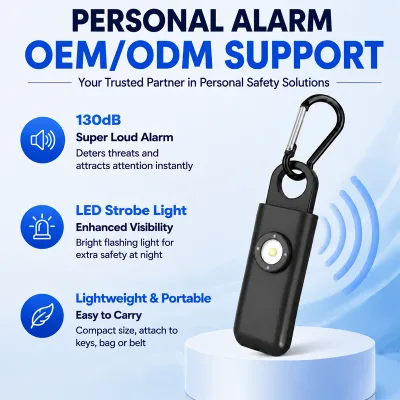 Best Selling Compact Portable Personal Alarm for Women Kids Elderly-Emergency Safety Protection
