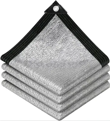 Factory Wholesale Aluminum Foil Shade Net & Cloth for Carports Outdoor