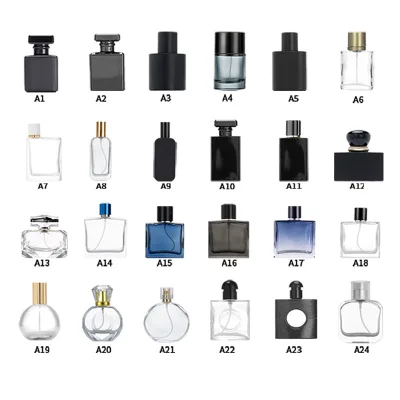 Arab Design Luxury Glass Perfume Bottles with Customized Cap High White Material Glass Fragrance Bottles with Customized Cap