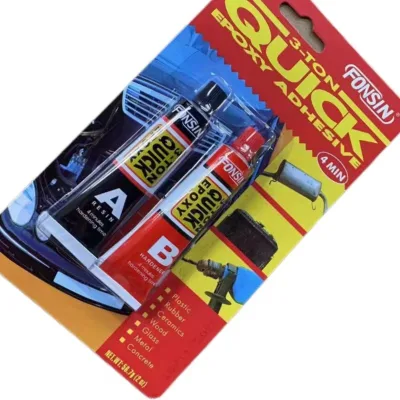 AB Glue Epoxy Non-Toxic Cold Glue Adhesion for Metal PVC ABS Ceramic Tile Wood 7ml Free Shipping