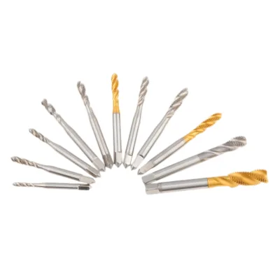 DIN Standard Spiral Flute Spiral Point Forming Tap High Precision Wear Resistant Thread Cutting Tool