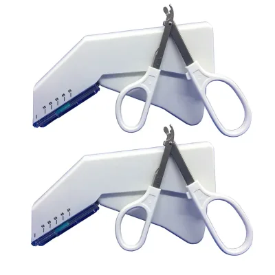 High Quality Sterile Efficient Disposable Medical Skin Stapler Remover Surgical Staples Cucitrice Cutanea