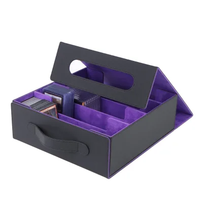 2000+  Trading Card Box Custom Logo Cubierta Board Premium Game Portable Deck Card Box