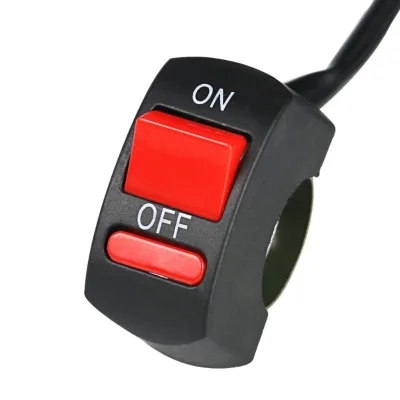 Universal Motorcycle Combination Switch Button Interruptor New ABS DC 12V Replacement