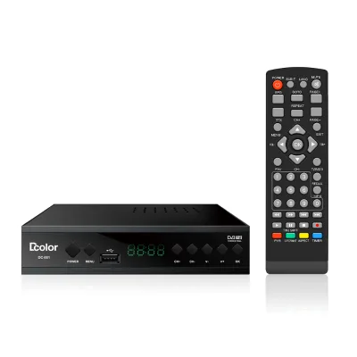 Hot Selling New Digital Terrestrial Receiver Wifi Antenna Tuner Pvr Dvbt2 Set Top Box Dvb-t2 Usb Digital Freeview Set Top Box