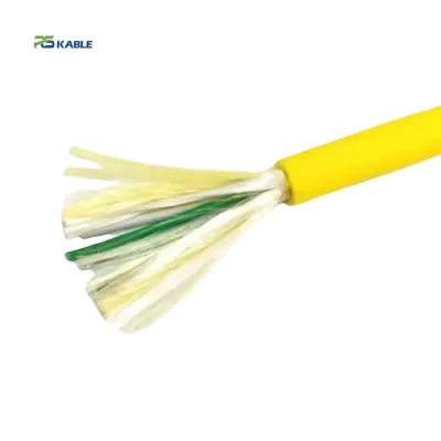 OEM Underwater ROV Kevlar Cable 0 Buoyancy Integrated Power/Network Control Cable with Stranded Conductor 600V Rated Voltage