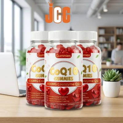 OEM COQ-10 Dietary Supplement Gummies Natural Antioxdiant for Circulation Energy Support Vitamin Adults Beauty Product