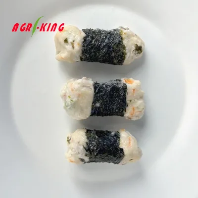 HACCP BRC OEM Factory IQF Ready-to-Fry Bulk Wholesale for Catering Frozen Nori Squid Surimi Vegetable Roll