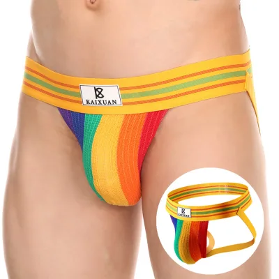 High-Rise Breathable Sport Gym Football Sexy Gay Underwear Zhongshan Factory Made China Man Supporter WJ Men's Jockstraps