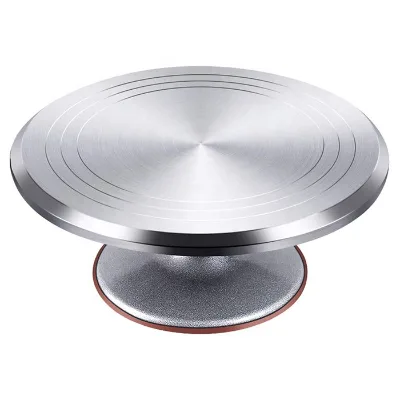 Decorating Cake Tools Metal Cake Turntable Rotating Revolving Kitchen Display Stand