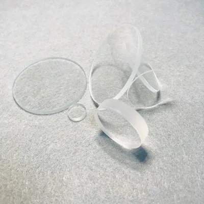 Sapphire Convex Aspherical Lenses for IR Cameras and Spectrometers with Anti-Reflective Coating