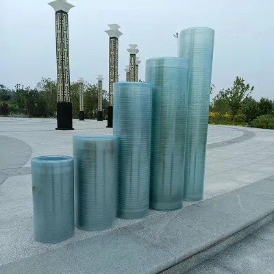 Customizable Length Fiberglass Resin Tile Fiberboard Tile with Plastic Board and Glass Fiber for Roofing