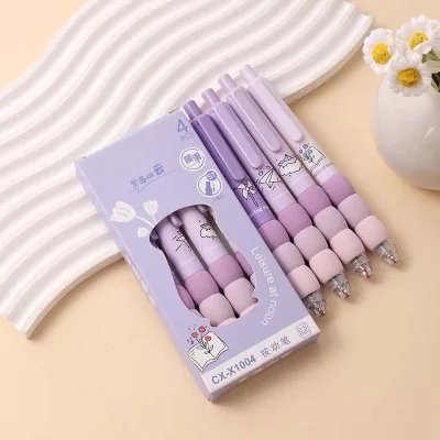 Cartoon Cute High Appearance Level Sponge Cloud Pen 0.5mm Neutral Pen for Girls