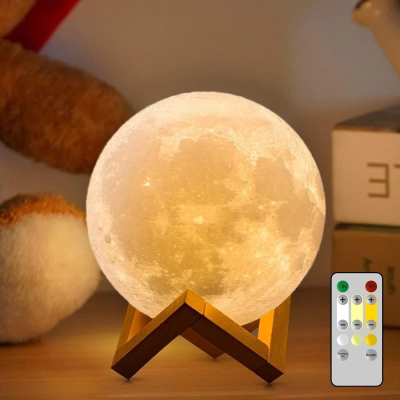Moon Light Touch Lamp 16 Color Changing Remote Control USB Plug Kids Room Decoration Birthday Gifts Night Light