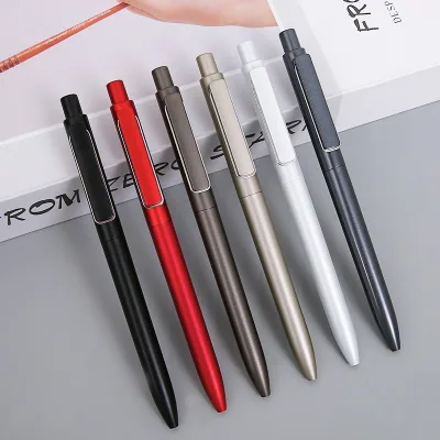 High Quality Advertising Promotional Custom Plastic Click Ball Gel Pen with logo