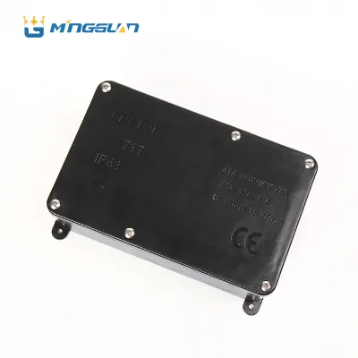 White Vange ABS/PC Transparent IP66 Junction Box Enclosure for Structured Wiring Rack and Project Box