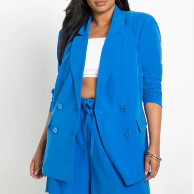 Women Blazer Out Wear Short Trousers Set Sexy Red Blazer 2 Pieces Set Ladies Suit