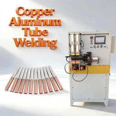 Copper & Aluminum Tube and Aluminum Tube Resistance Welding Machine