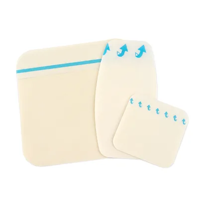Factory Direct OEM Sterile Waterproof PU Film Pre-Cut Adhesive Hydrocolloid Wound Dressing for Daily Use
