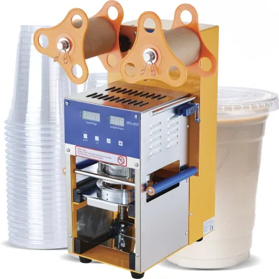 High Quality 95/90/75mm Cup Size High Temperature Resistant Stainless Steel Cup Sealer Machine