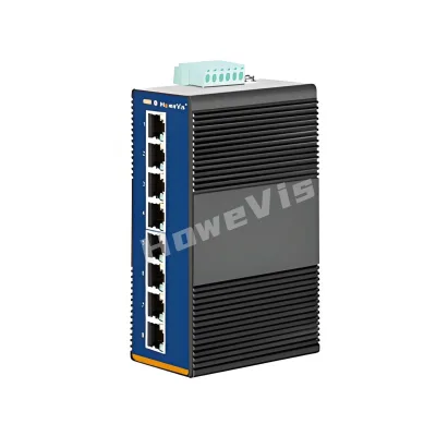 8 Port Industrial Gigabit Ethernet Switch Network Switch Stock-Plastic 8 Full-Duplex Half-Duplex Ports