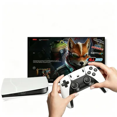 P5X Handheld Game Console 64GB Memory Expandable 128GB 40,000-50,000 Built-In Games Wireless Controller Multiplayer Network