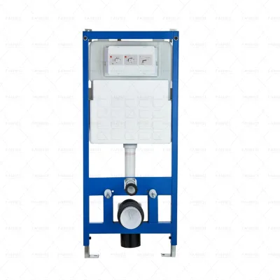 High Quality Blue Color Wall Hung Toilet Water tank Anti-rust Iron Bracket Water Saving Concealed Toilet Cistern