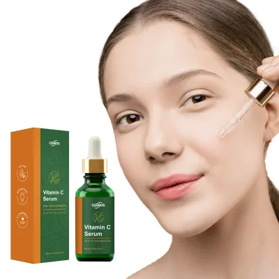 Vitamin C Serum for Face Hydrating Vitamin E, Brightens and Smooths Dry/sensitive Skin, Fights Aging, Wrinkles and Dark Spots