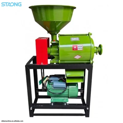 Small Multi-functional Automatic Rice Husking Machine