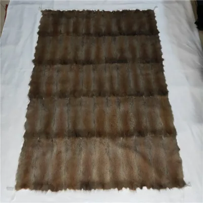 Natural Pine Squirrel Back Plate Squirrel Skin Pelt Hide