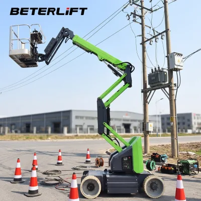 12m to 30m Hydraulic Genie Sky Electric Diesel Lift Boom Articulated Platform Man Aerial Work Platforms Self Propelled Boom Lift