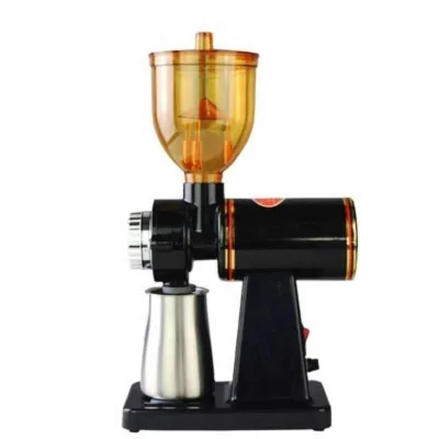 220V/110V Electric Coffee Grinder Maker Machine Coffee Beans Particle Fully Automatic Detachable Kitchen Home High Capacity Fast