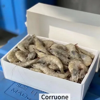Wholesale Corrugated Plastic Moving Prawn Frozen Fish and Shrimp Boxes Waterproof Seafood Crate Lobster Shipping Packaging Box
