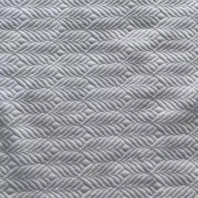 Poly Mattress Fabric Flame Retardant Knitted Jacquard for Furniture Spring Production High Density Waterproof Breathable
