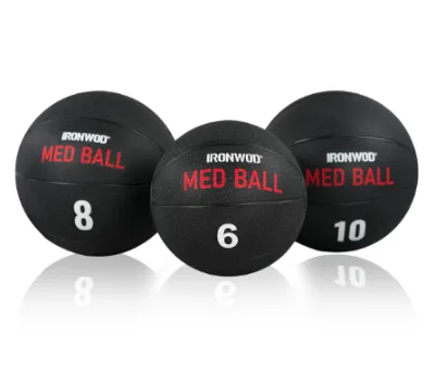 Rubber Medicine Ball-Training Use Multiple Weights (2kg-10kg) Various Diameters