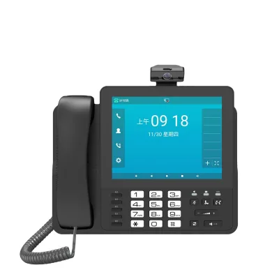 For Call Center 8 Wire Apartment Audio Intercom Fixed Bathroom IP Small SIP Phone Wireless IP Phones System