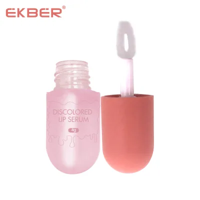 TikTok Best Sale Ekber 100% Natural Repairing Lip Gloss Care Collagen Lip Oil First Aid 7 Days Lip Pink Serum Treatment