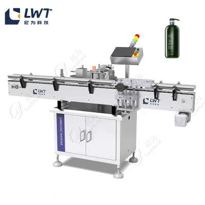 LWT Economical Glass Bottle Labeling Machine Conditioner Labeler Bottle Labeling Machine