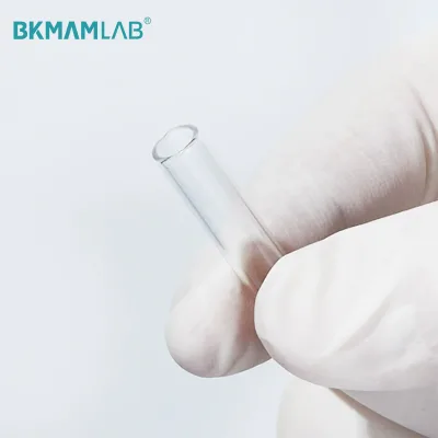 Manufacturer Supplier High Grade Customized Size Glass Test Tube for Lab Consumables
