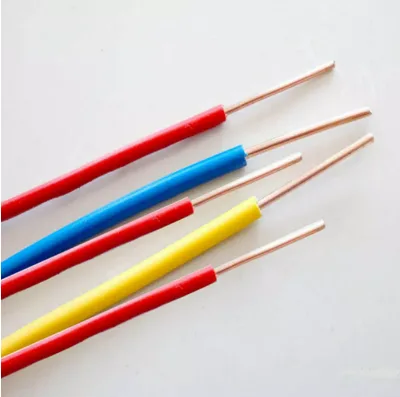 Building Wires Single Core Stranded 10AWG/12AWG/14AWG Pure Copper PVC Jacket 100M/Reel