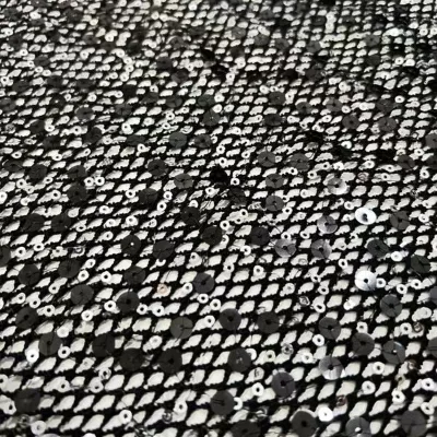 2023 New Arrival Boho Soft Flexible Aluminum Chainmail Mental Sequin Mesh Fabric for Night Dress