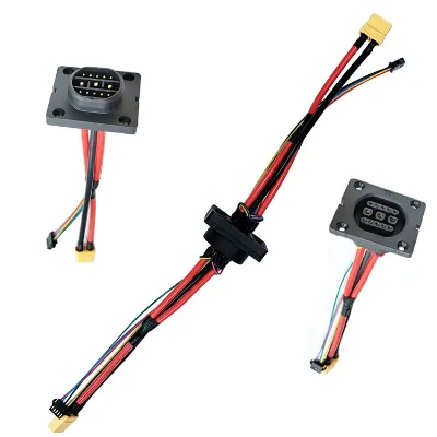 Hot Copper Male Female Extension Cables 12V Lithium Battery Electric Adjustment Connectors Energy Storage Adapter Plug