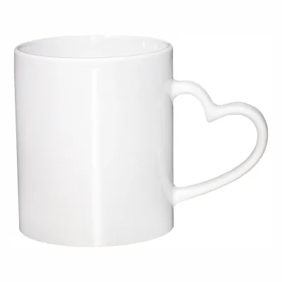 Straight Cup White Ceramic & Stainless Steel Mugs Vacuum Insulated 320ml Capacity Custom Logo Gift for Promotional Use