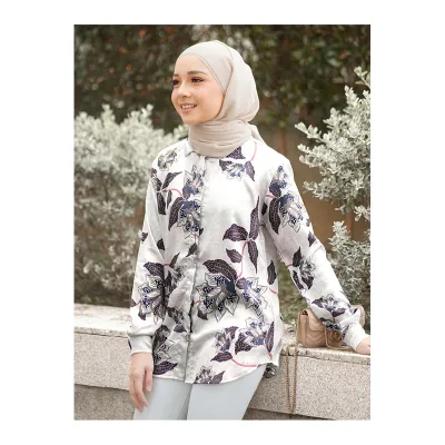 Women's Summer Fashion Design Custom Blue Fitted Top