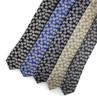 Skinny Ties for Men Floral Print Solid Fashion Causal Cotton Linen Neckties Modern Mens Tie