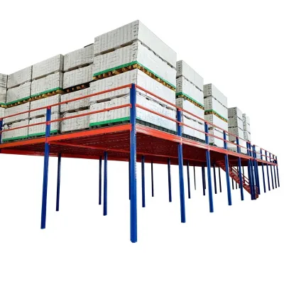 National Construction Factory's Custom Durable Two-Story Heavy Steel Corrosion Protected Adjustable Powder Coated Attic Storage