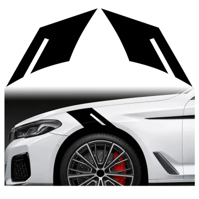 Car Styling Auto Vinyl Graphic Car Sticker Head Cover Stickers for Cars Universal Modified Decals Styling